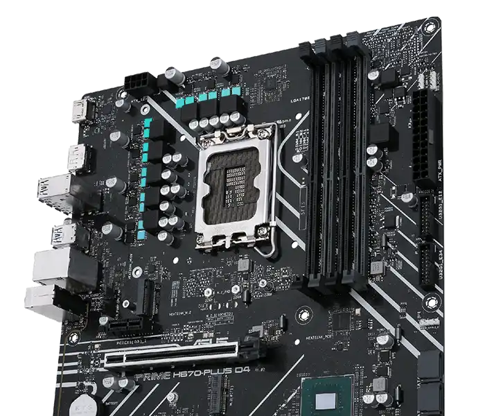 ASUS PRIME H610M-E D4-CSM Motherboard 2