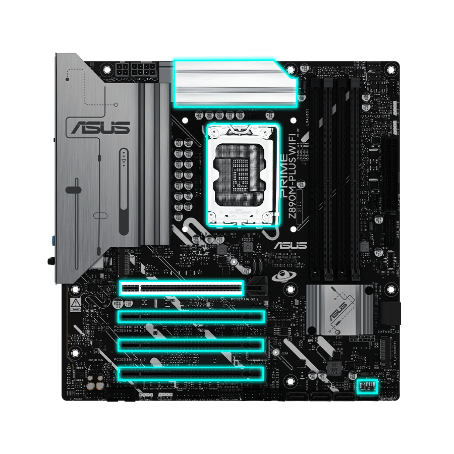 ASUS PRIME Z890M-PLUS WIFI-CSM Motherboard 2