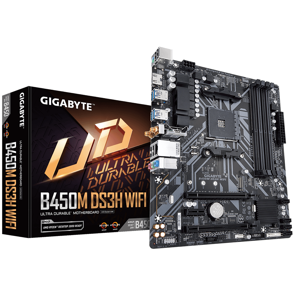 Gigabyte B450M DS3H WIFI Motherboard
