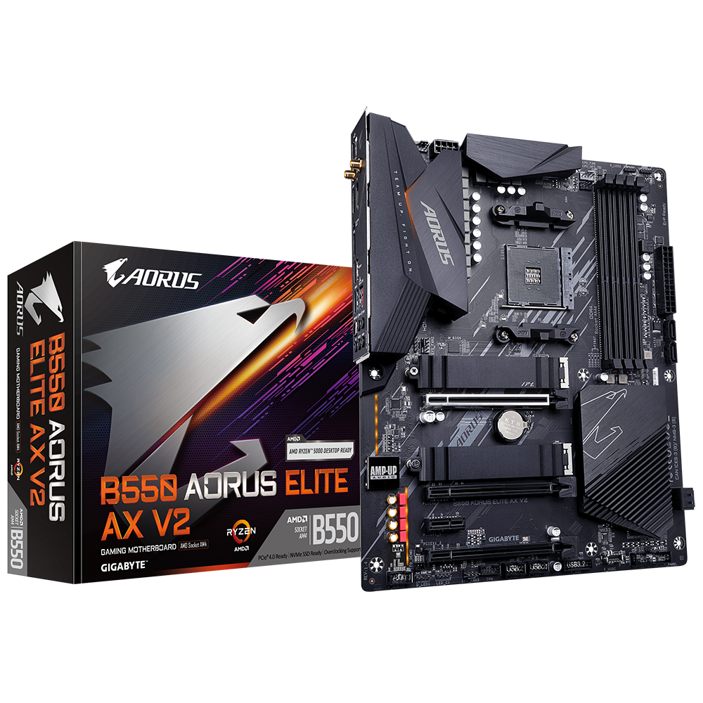 Gigabyte B550 AORUS ELITE AX V2 Motherboard