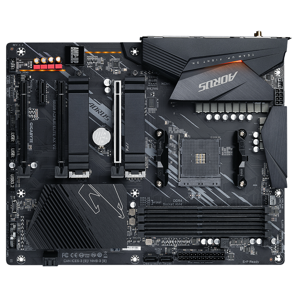 Gigabyte B550 AORUS ELITE AX V2 Motherboard 2