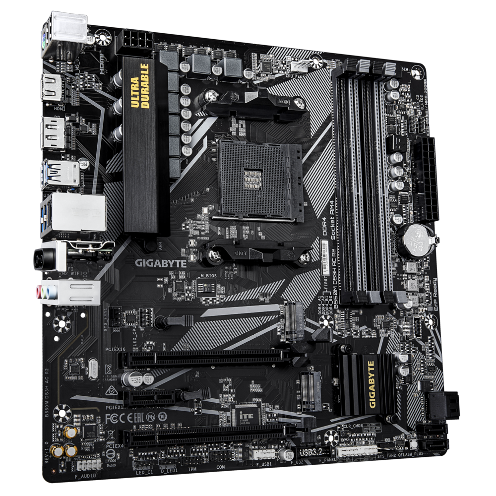 Gigabyte B550M DS3H AC R2 Motherboard 3