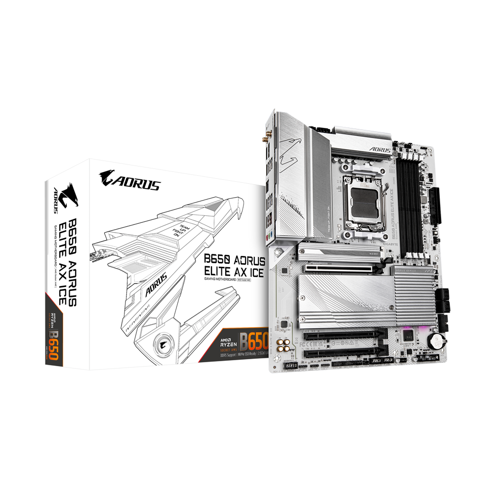 Gigabyte B650 AORUS ELITE AX ICE Motherboard