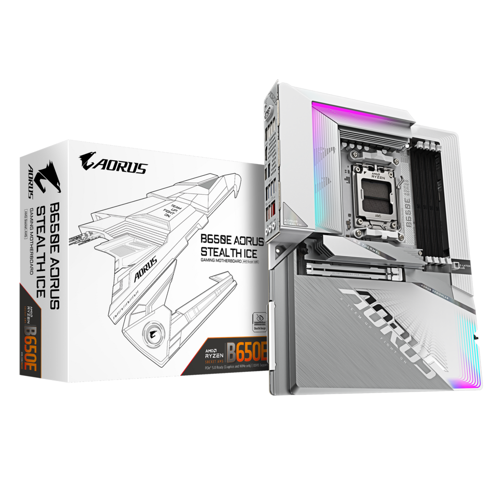 Gigabyte B650E AORUS STEALTH ICE Motherboard