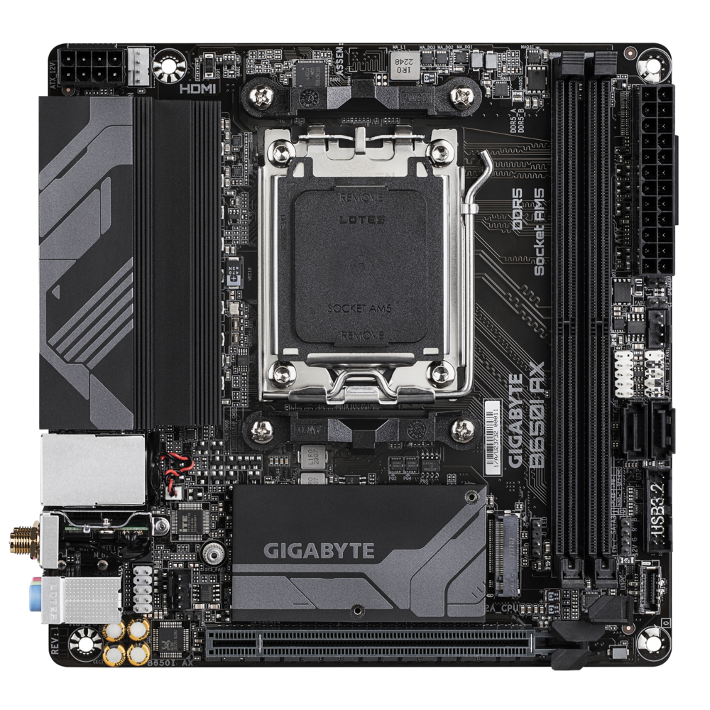 Gigabyte B650I AX Motherboard 3