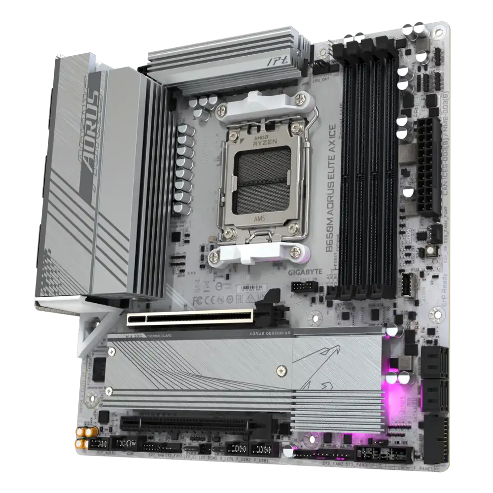 Gigabyte B650M AORUS ELITE AX ICE Motherboard 3