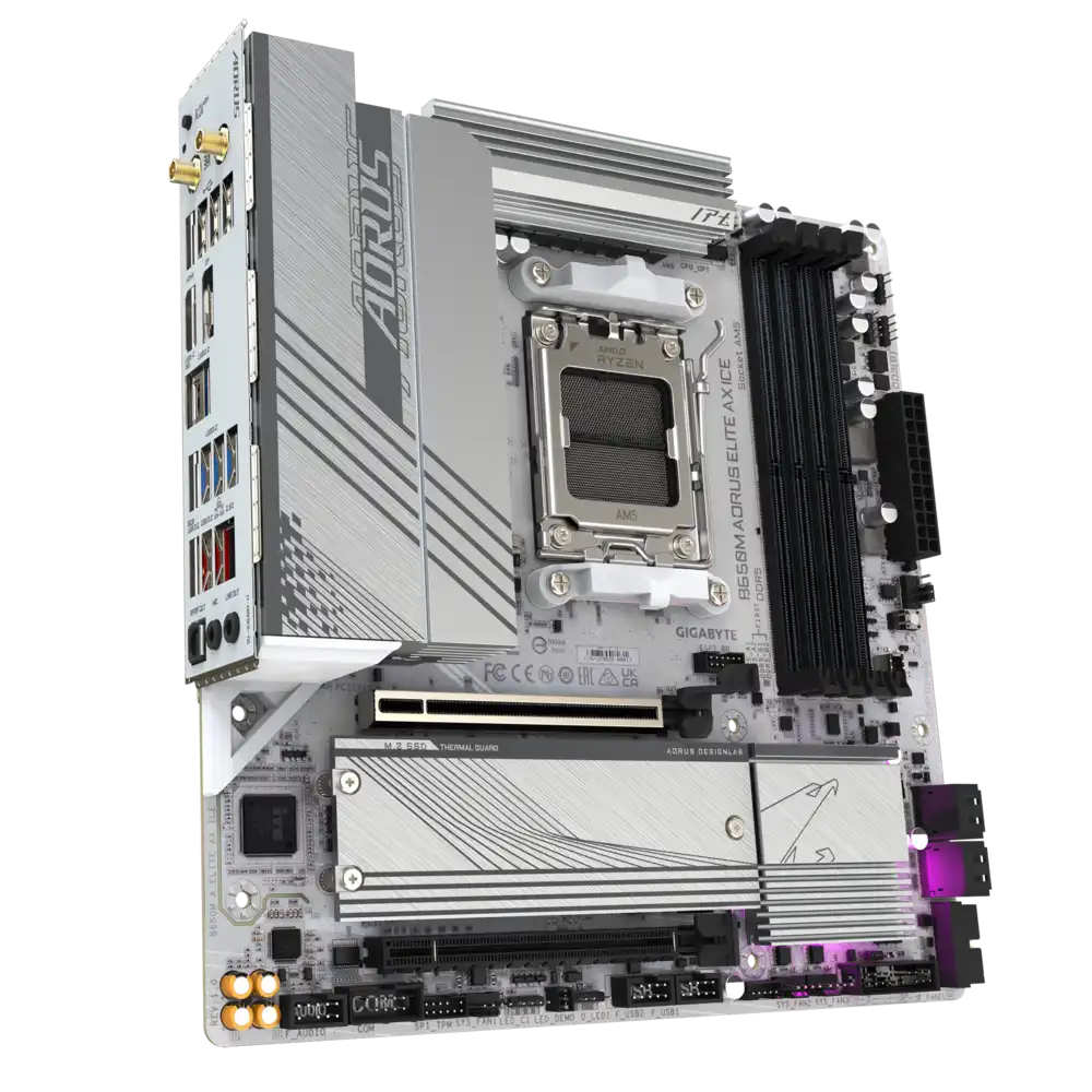 Gigabyte B650M AORUS ELITE AX ICE Motherboard 4