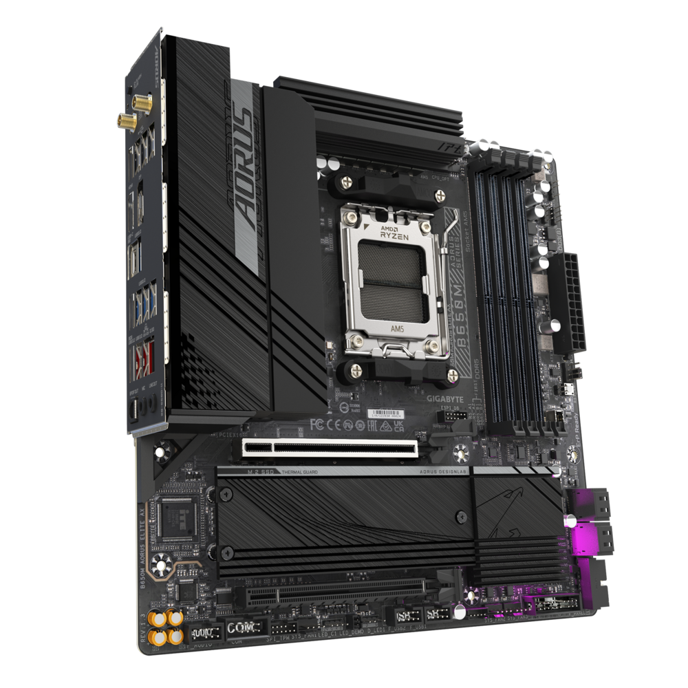 Gigabyte B650M AORUS ELITE AX Motherboard 3