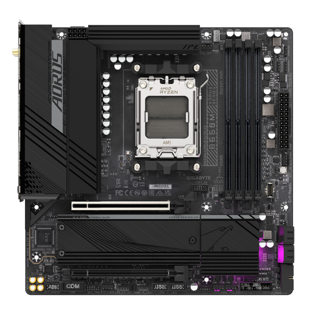 Gigabyte B650M AORUS ELITE AX Motherboard 4