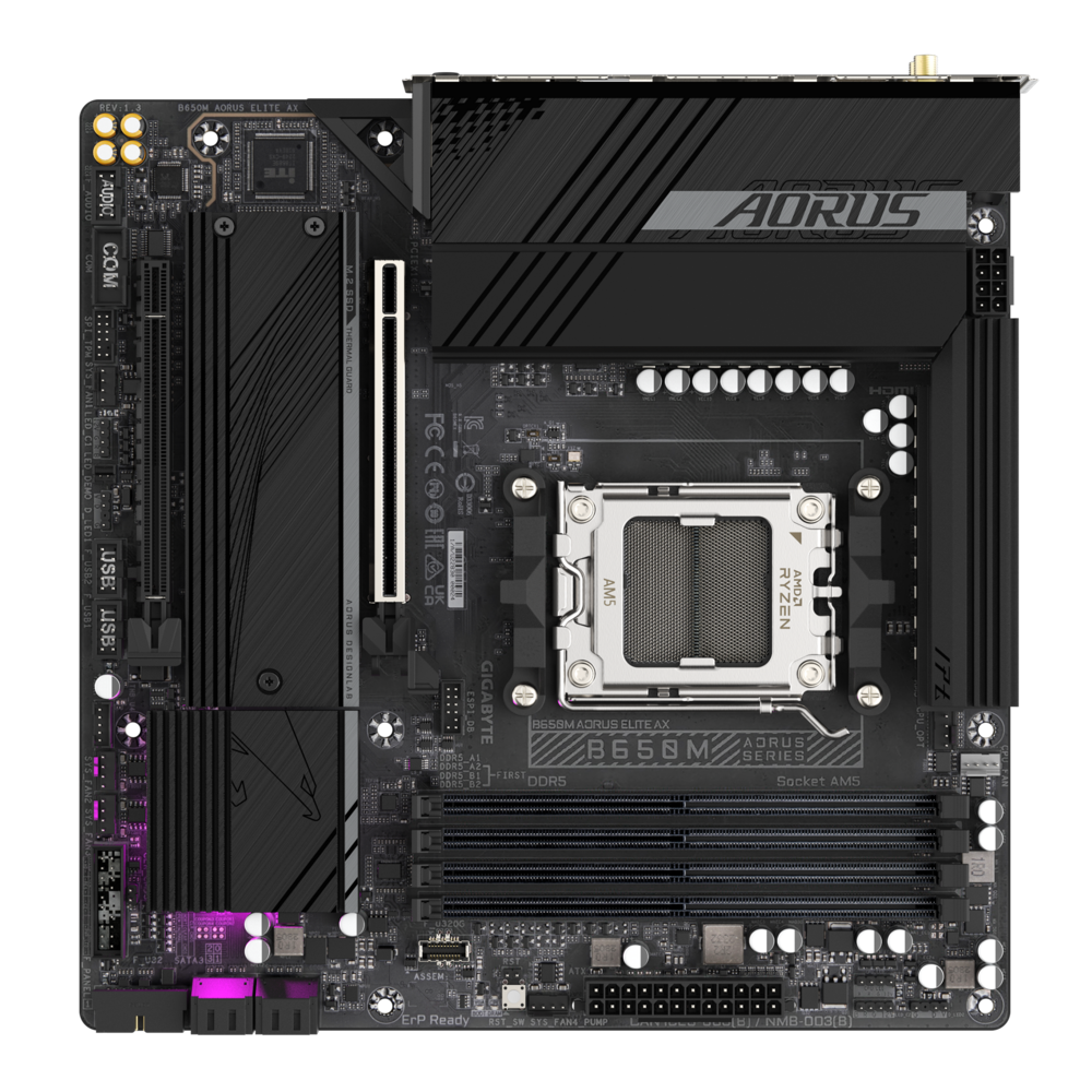 Gigabyte B650M AORUS ELITE AX Motherboard 5