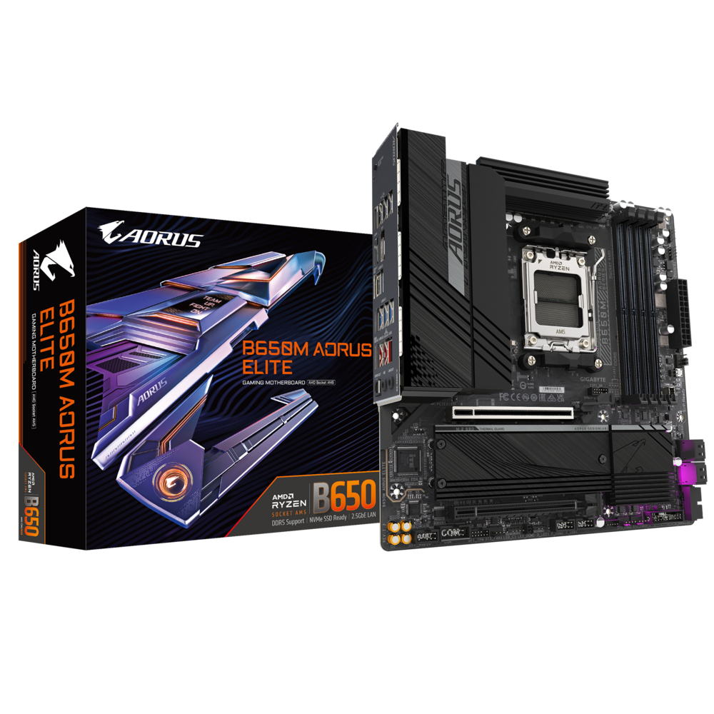 Gigabyte B650M AORUS ELITE Motherboard 1