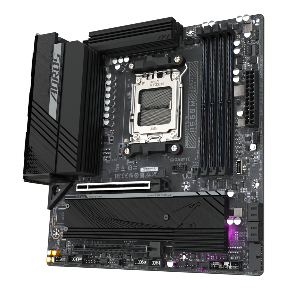 Gigabyte B650M AORUS ELITE Motherboard 2