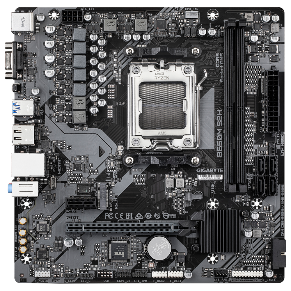 Gigabyte B650M S2H Motherboard 2
