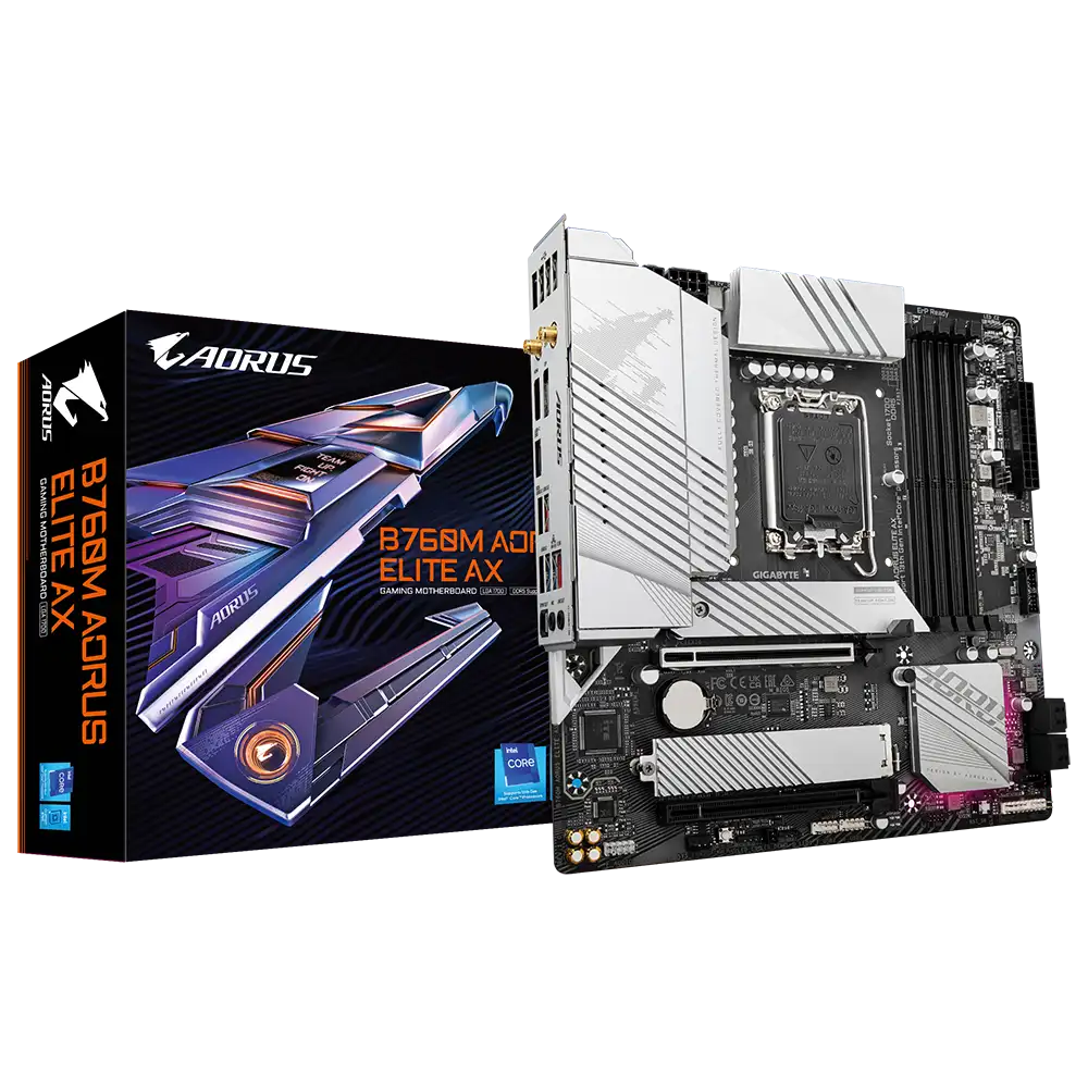 Gigabyte B760M AORUS ELITE AX Motherboard