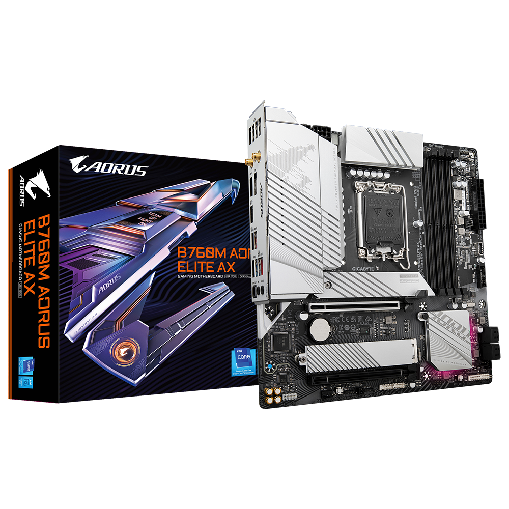 Gigabyte B760M AORUS ELITE AX Motherboard