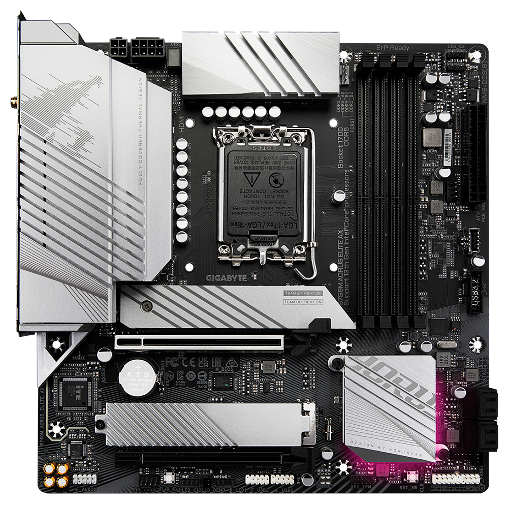 Gigabyte B760M AORUS ELITE AX Motherboard 2