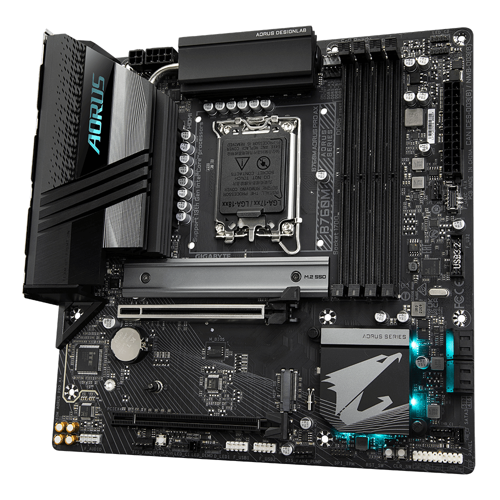 Gigabyte B760M AORUS PRO AX Motherboard 2