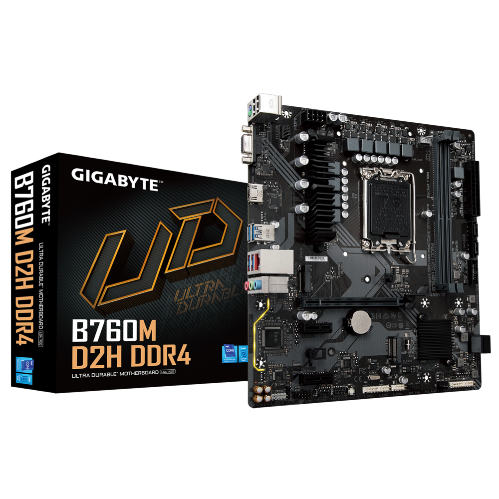 Gigabyte B760M D2H DDR4 Motherboard