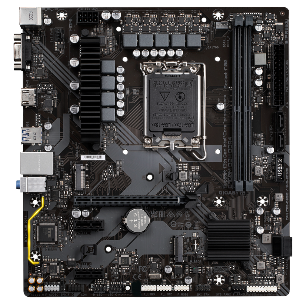 Gigabyte B760M D2H DDR4 Motherboard 4