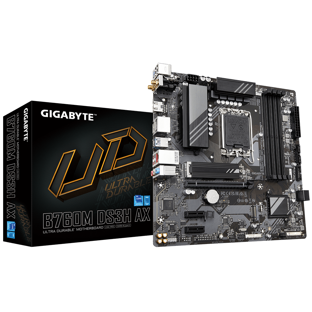 Gigabyte B760M DS3H AX Motherboard 1