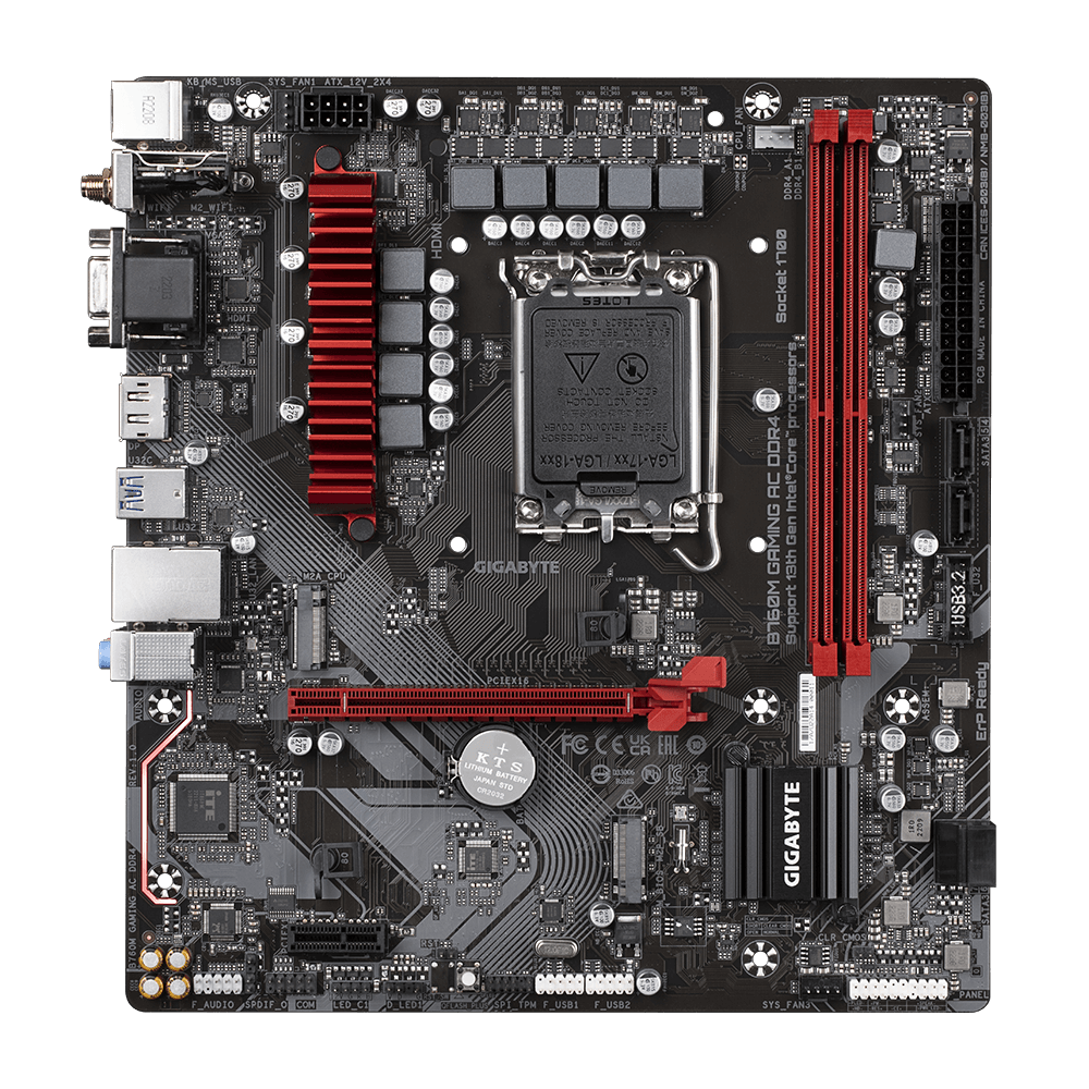 Gigabyte B760M GAMING AC DDR4 Motherboard 3