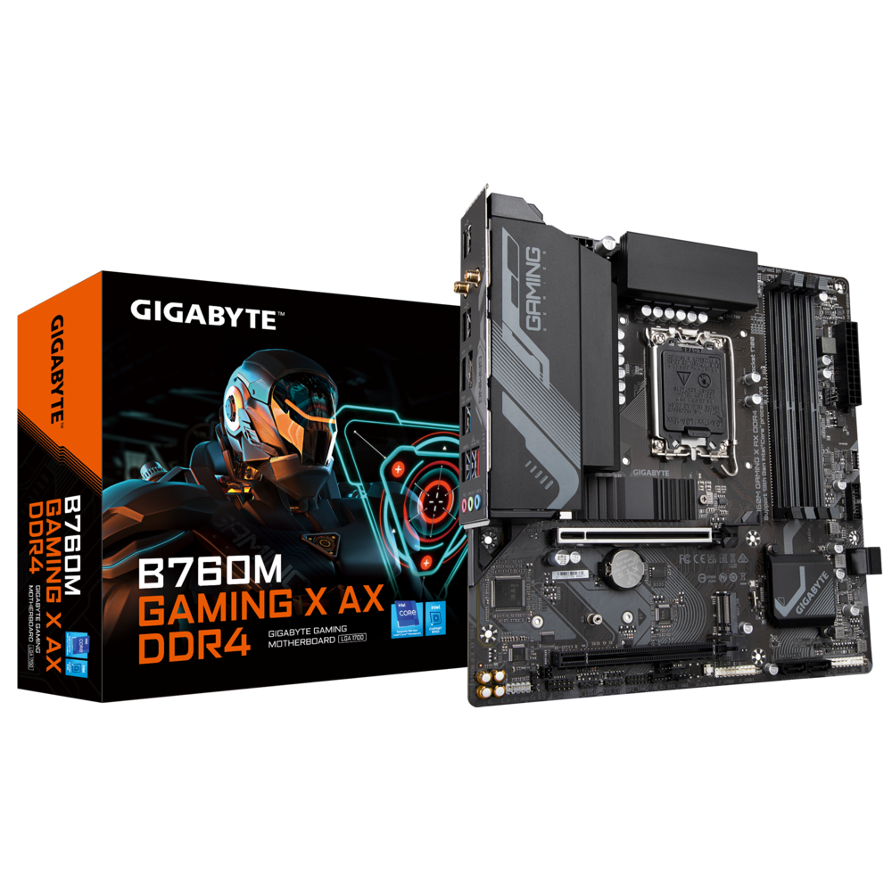 Gigabyte B760M GAMING X AX DDR4 Motherboard