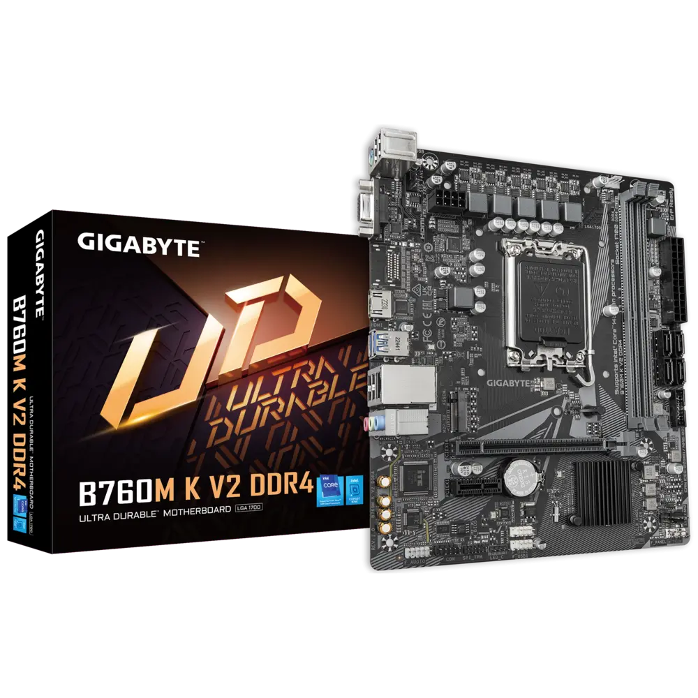 Gigabyte B760M K V2 DDR4 Motherboard