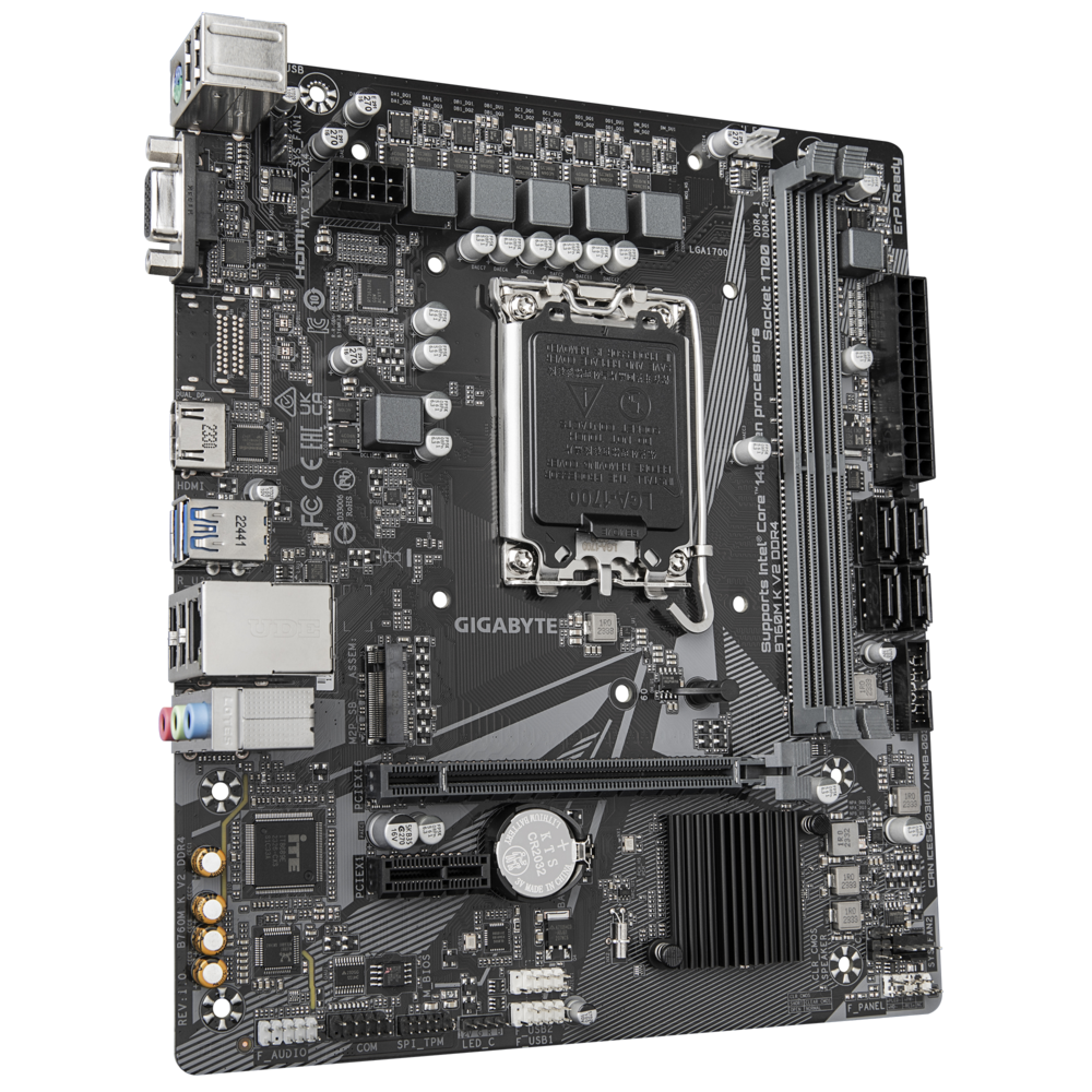 Gigabyte B760M K V2 DDR4 Motherboard 3
