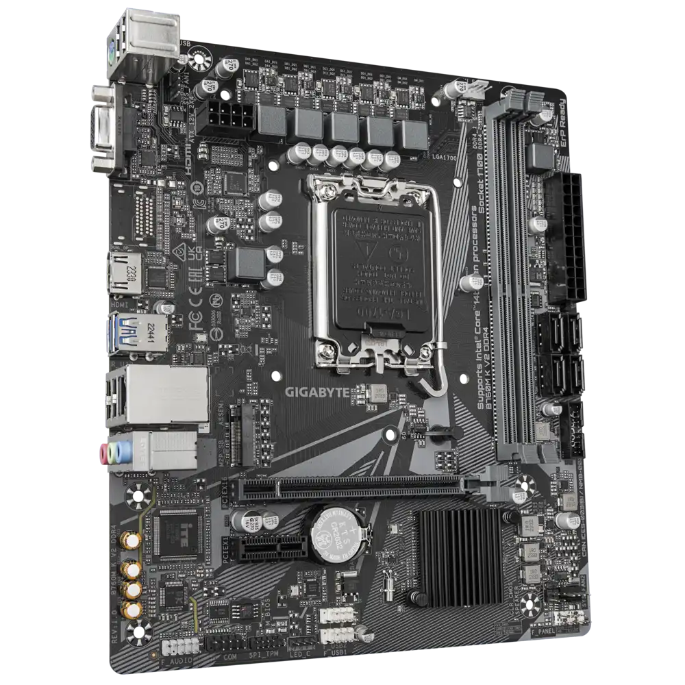 Gigabyte B760M K V2 DDR4 Motherboard 3