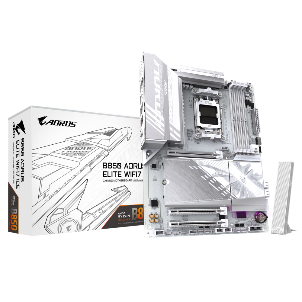 Gigabyte B850 AORUS ELITE WIFI7 ICE Motherboard