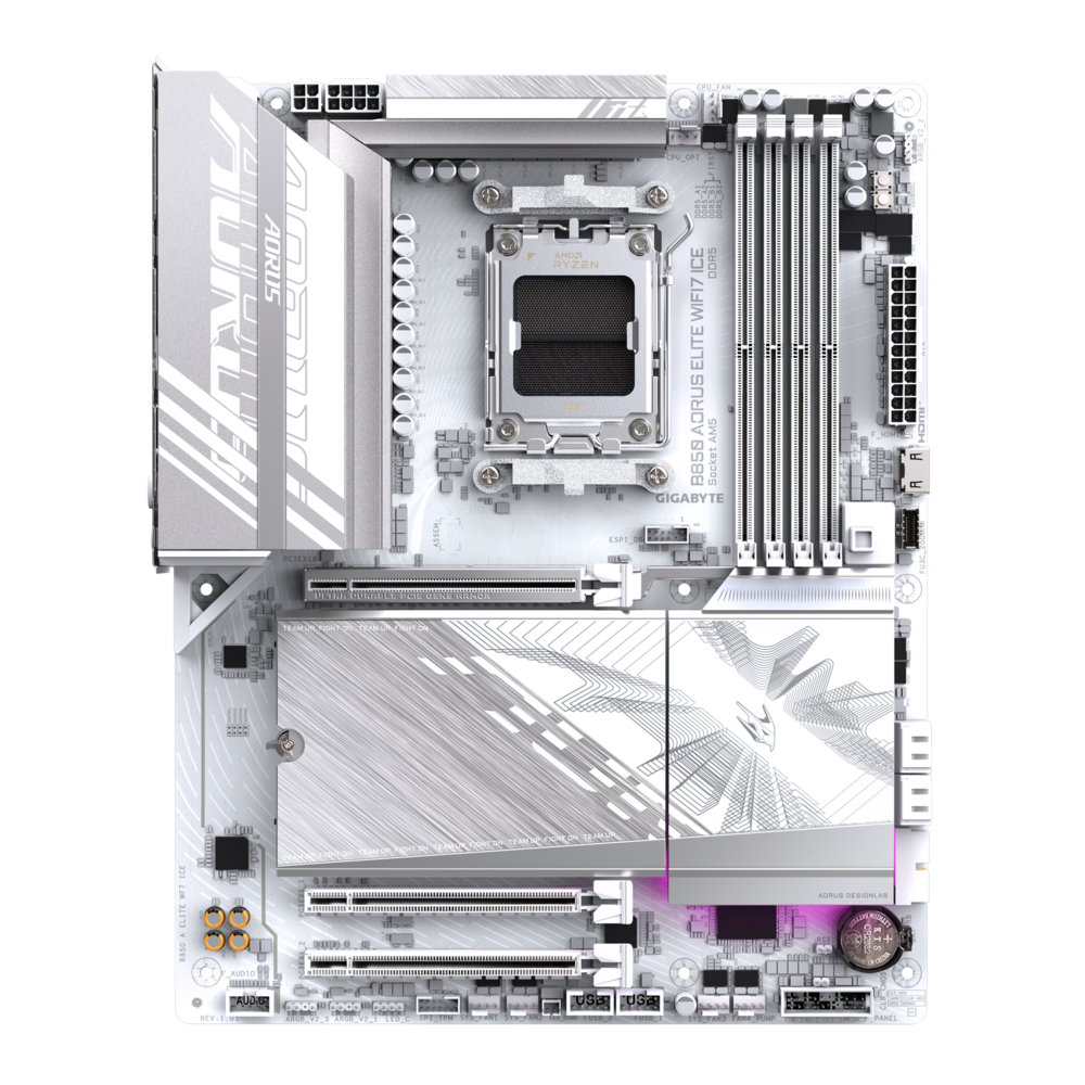 Gigabyte B850 AORUS ELITE WIFI7 ICE Motherboard 4