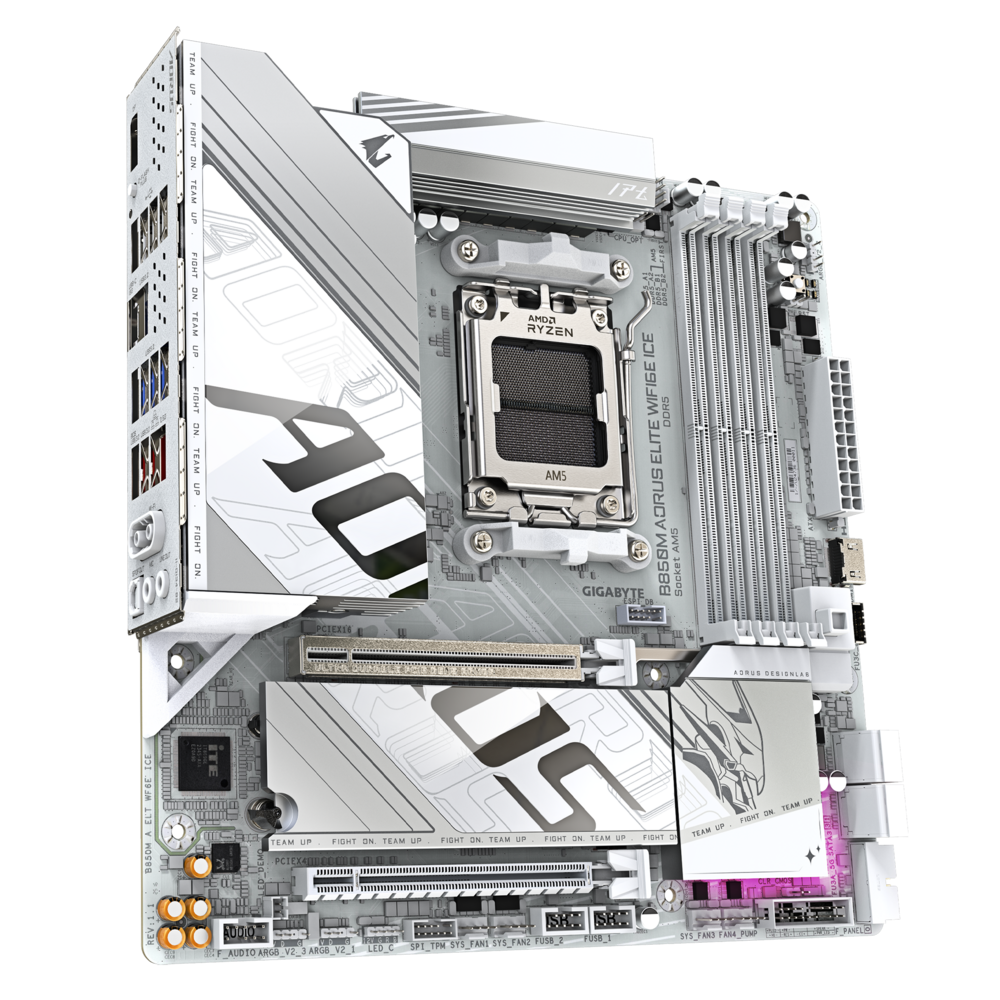 Gigabyte B850M AORUS ELITE WIFI6E ICE Motherboard 3