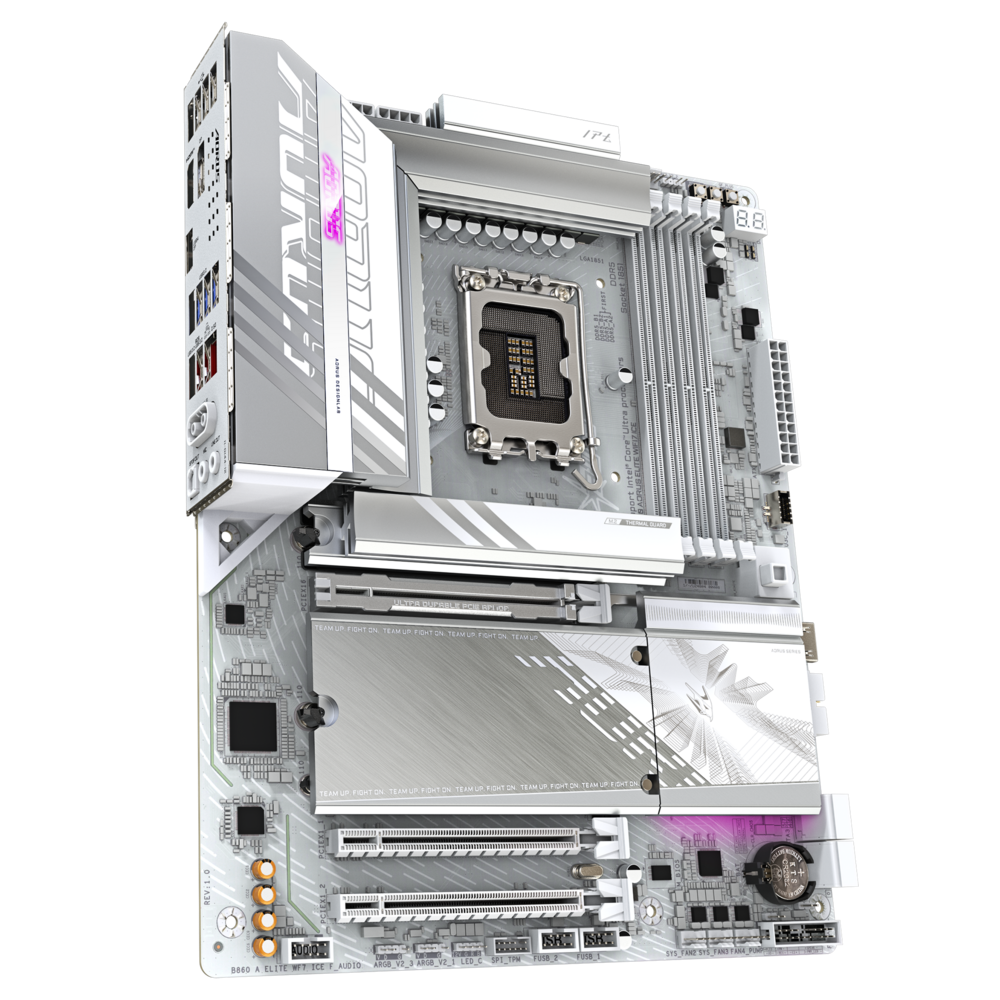 Gigabyte B860 AORUS ELITE WIFI7 ICE Motherboard 2