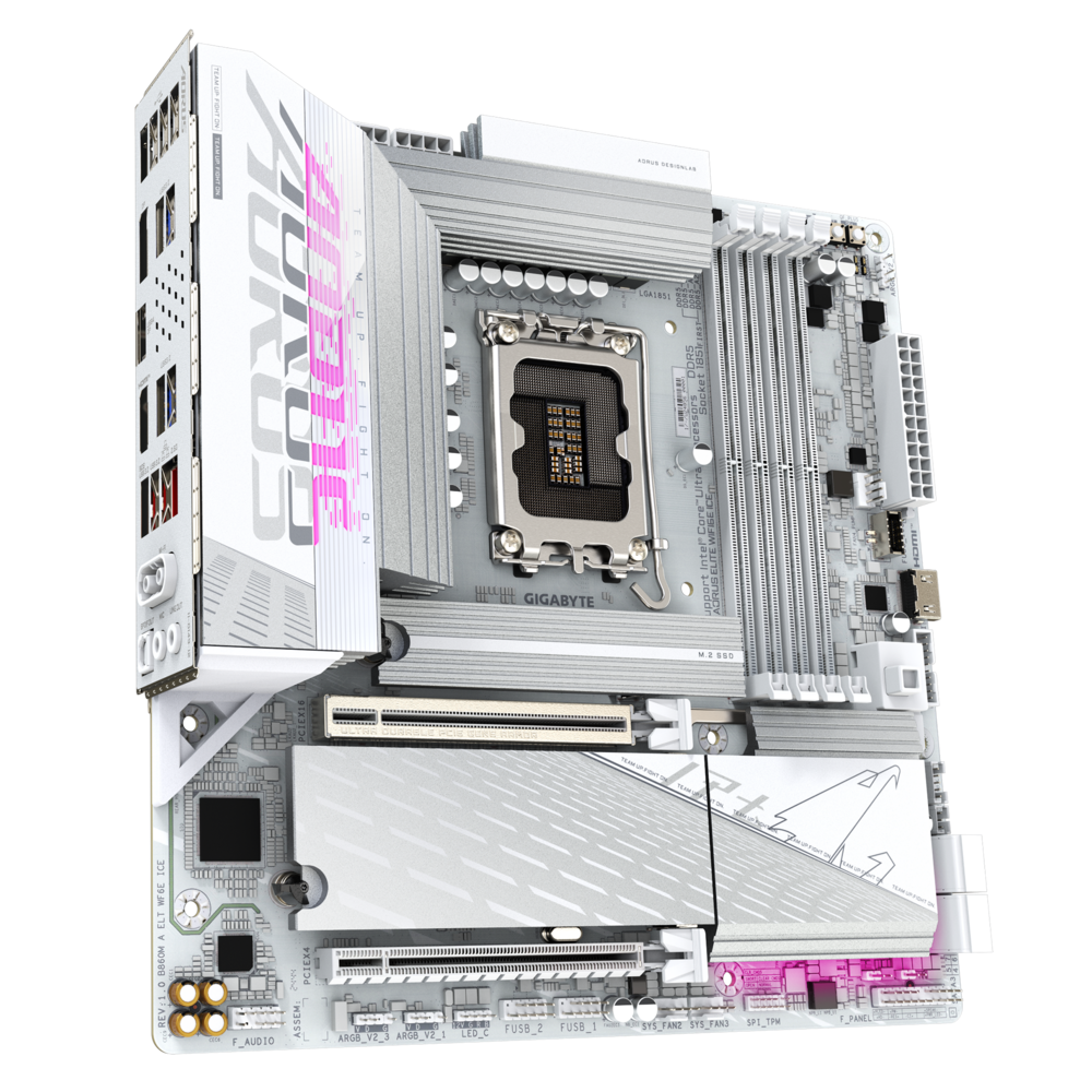 Gigabyte B860M AORUS ELITE WIFI6E ICE Motherboard 4