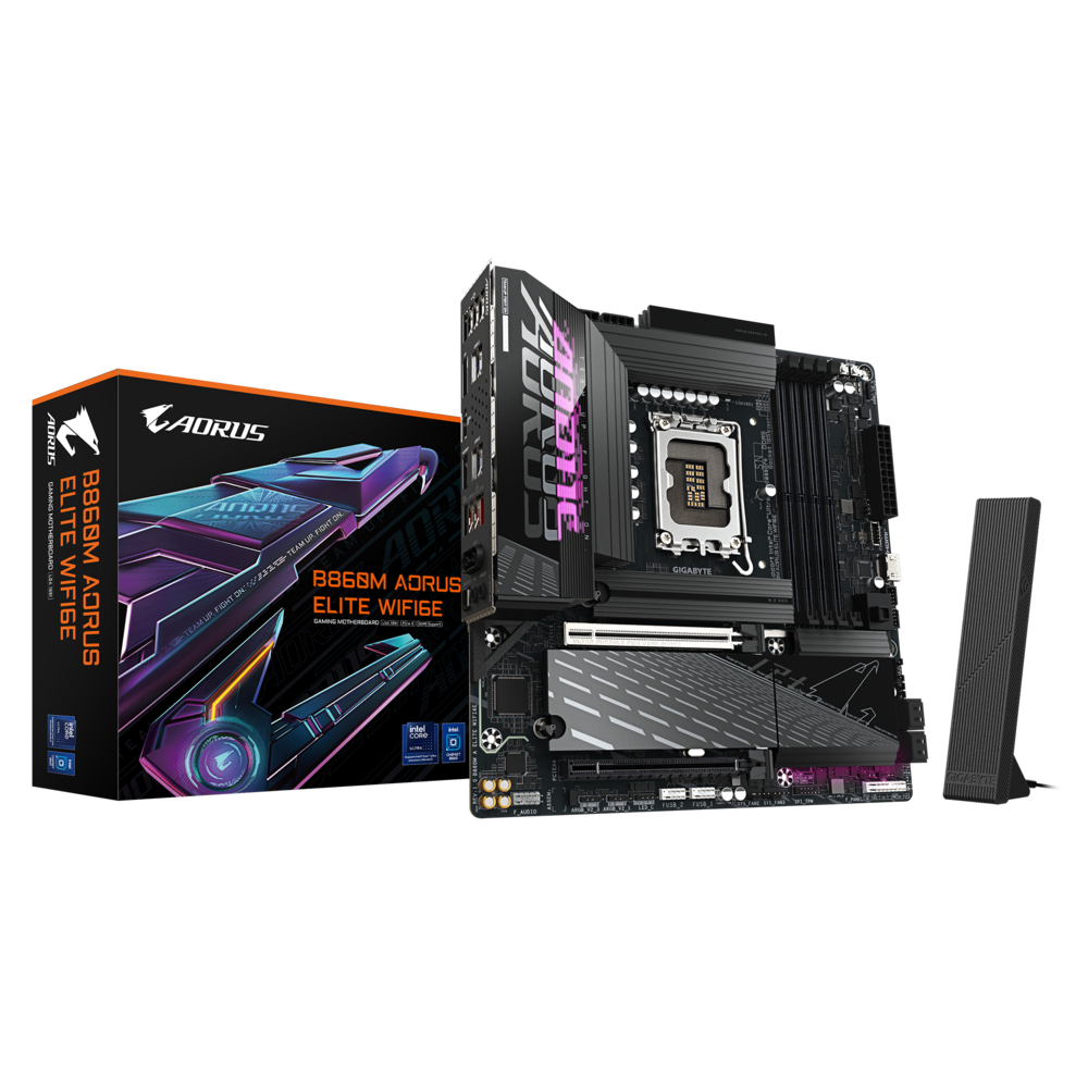 Gigabyte B860M AORUS ELITE WIFI6E Motherboard