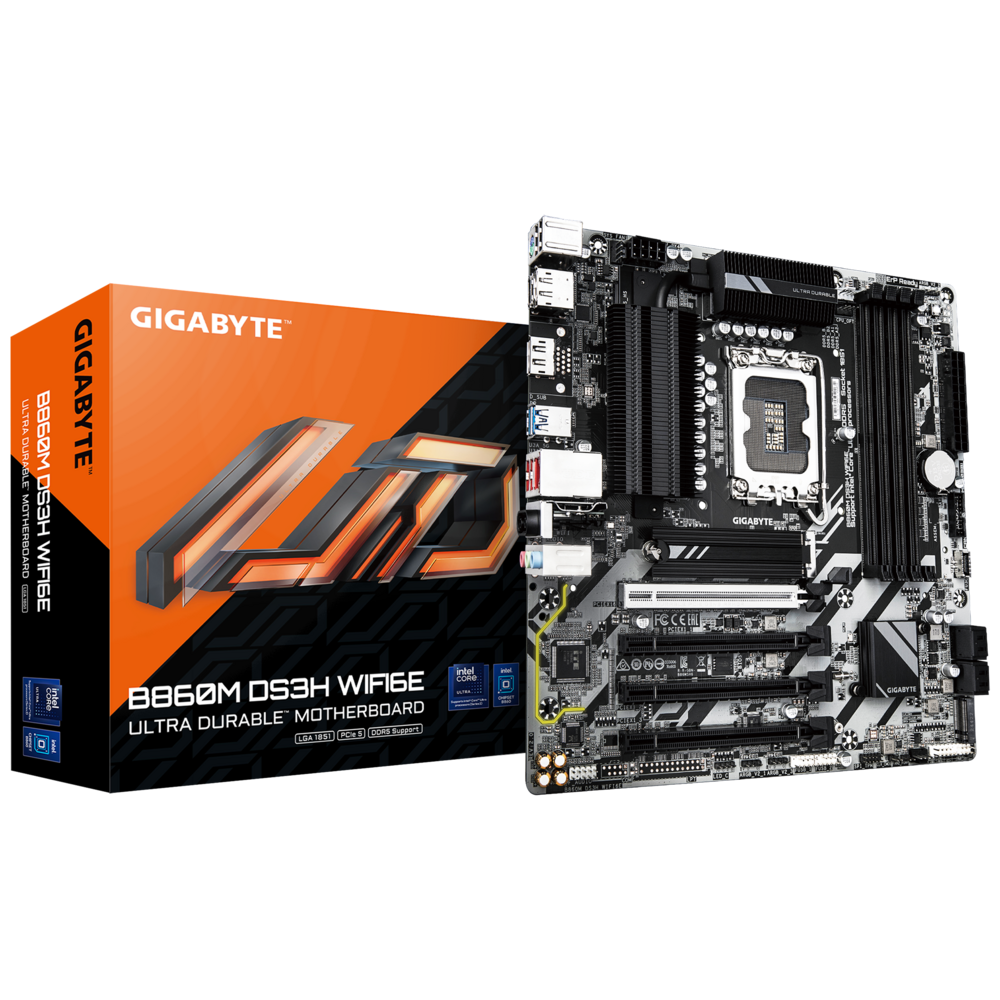 Gigabyte B860M DS3H WIFI6E Motherboard
