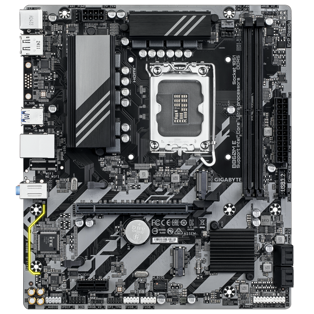 Gigabyte B860M E Motherboard 3