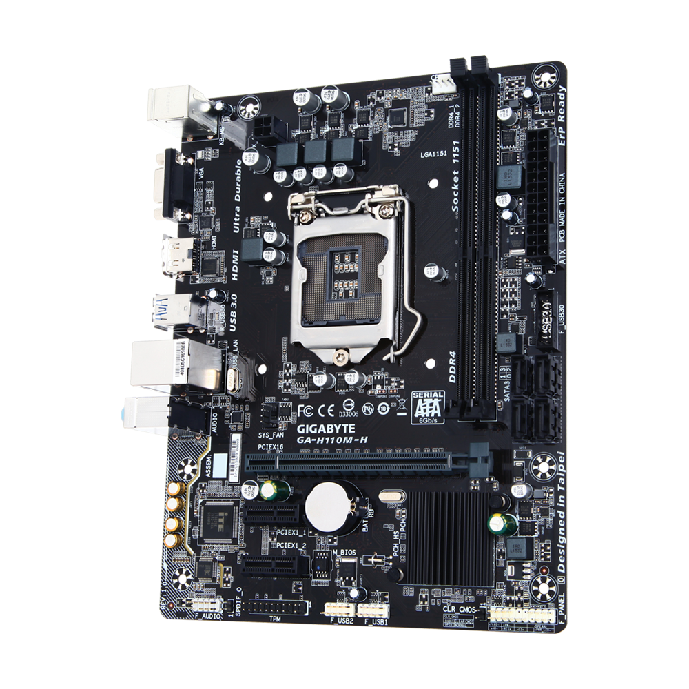 Gigabyte GA-H110M-H Motherboard 2