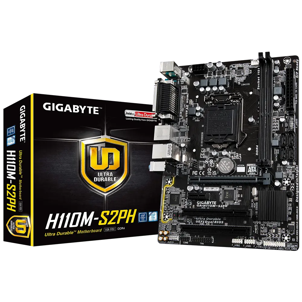 Gigabyte GA-H110M-S2PH Motherboard