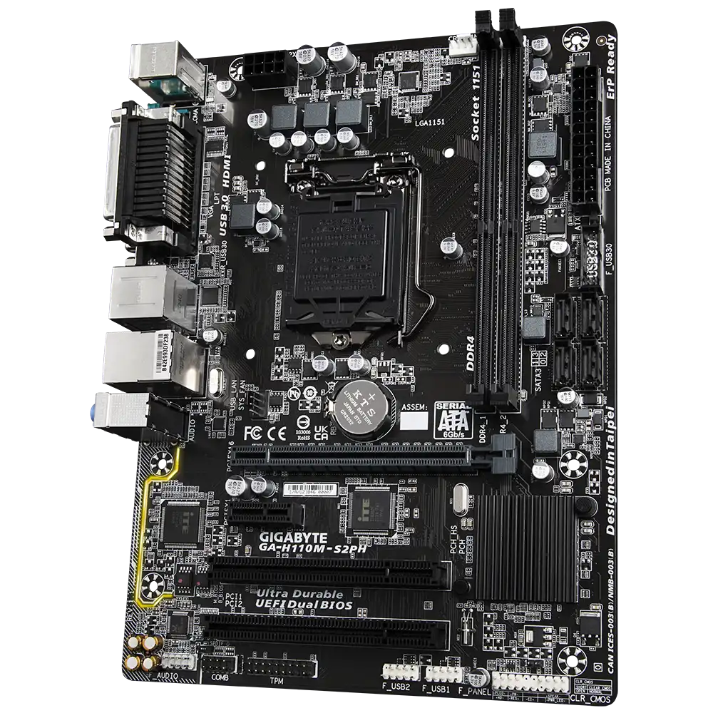 Gigabyte GA-H110M-S2PH Motherboard 2