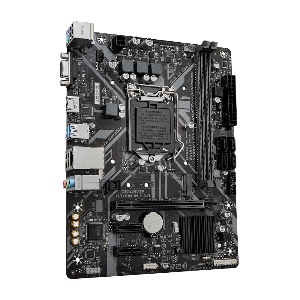 Gigabyte H310M M.2 2.0 Motherboard 3