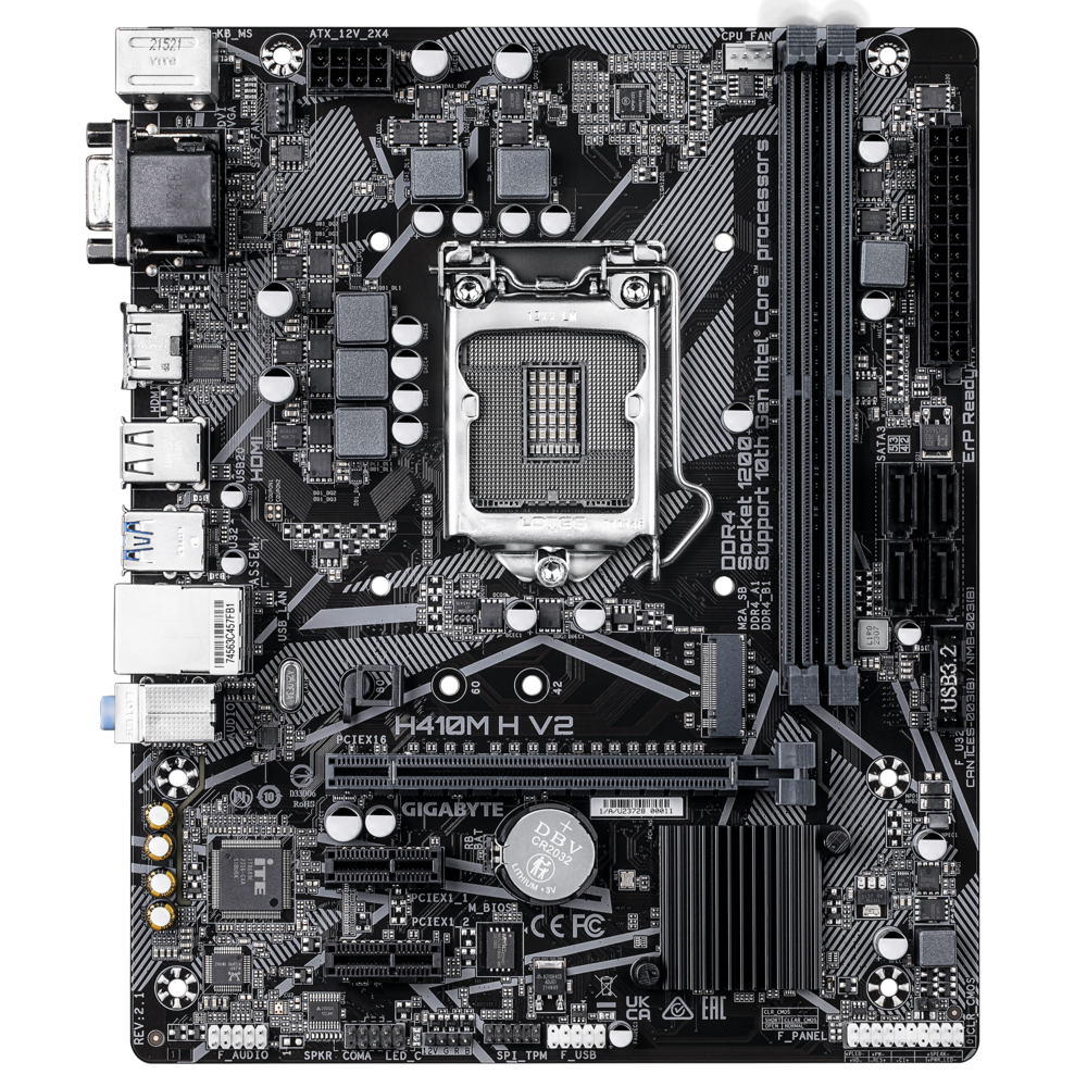 Gigabyte H410M H V2 Motherboard 2
