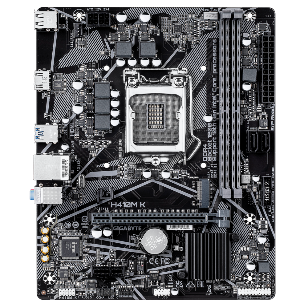 Gigabyte H410M K Motherboard 3