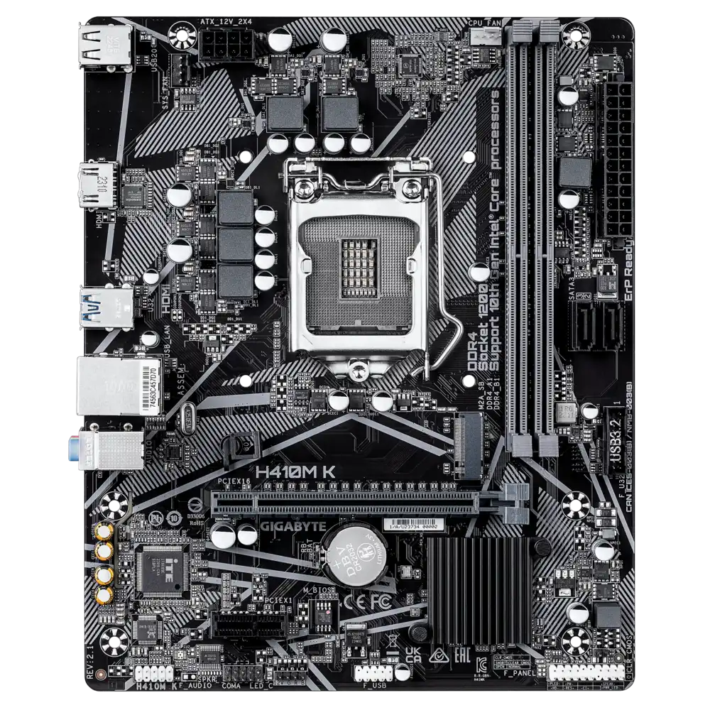Gigabyte H410M K Motherboard 3