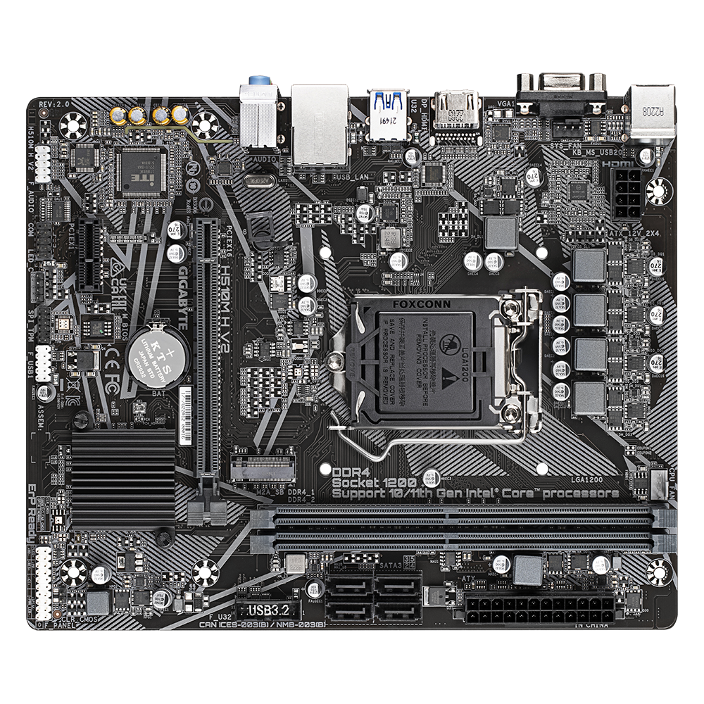 Gigabyte H510M H V2 Motherboard 2