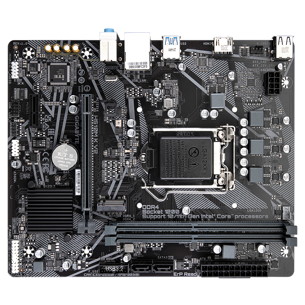 Gigabyte H510M K V2 Motherboard 3