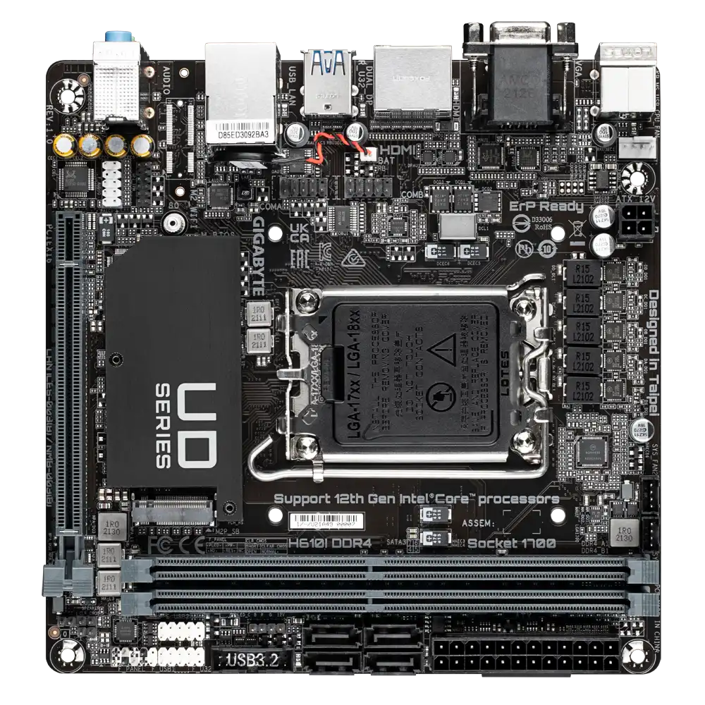 Gigabyte H610I DDR4 Motherboard 2