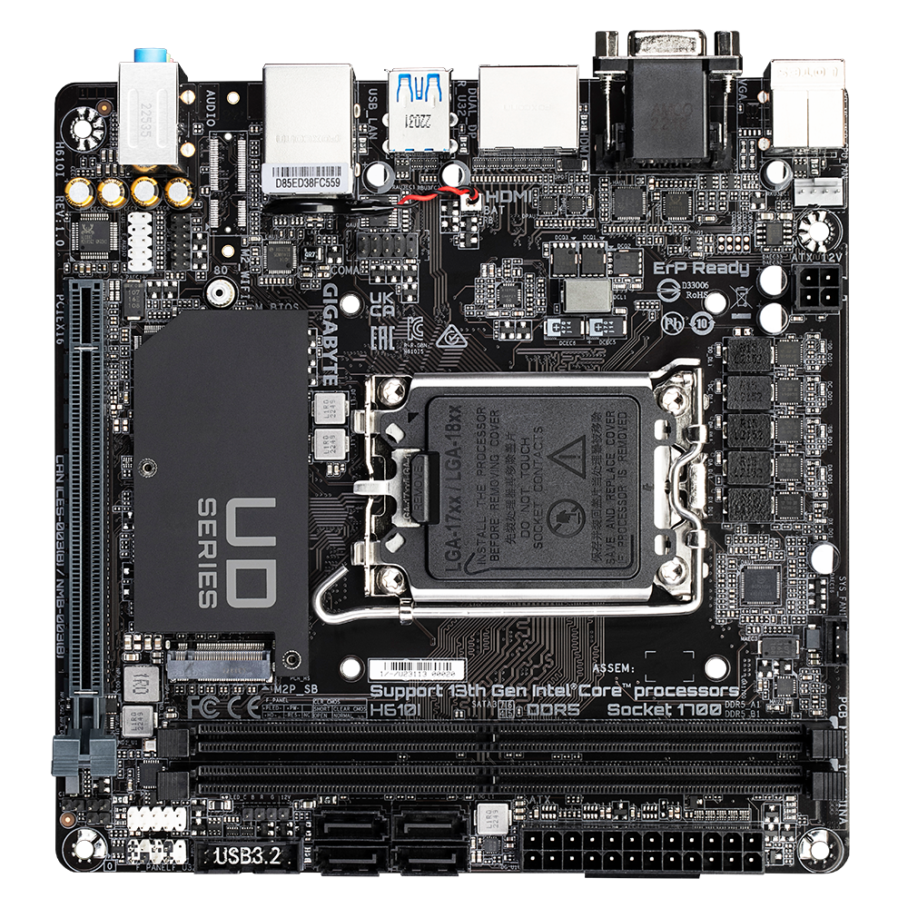 Gigabyte H610I Motherboard 2
