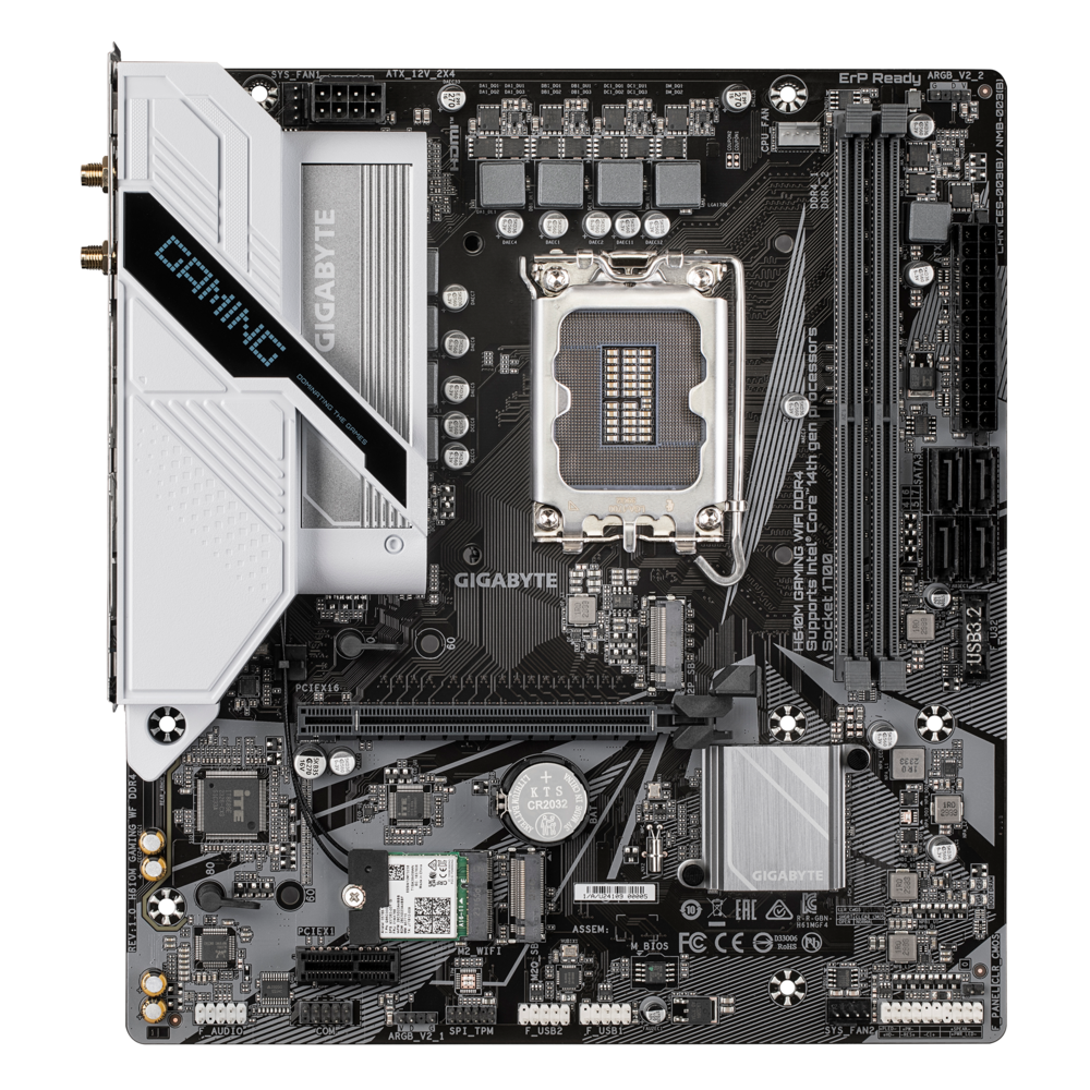 Gigabyte H610M GAMING WIFI DDR4 Motherboard 4