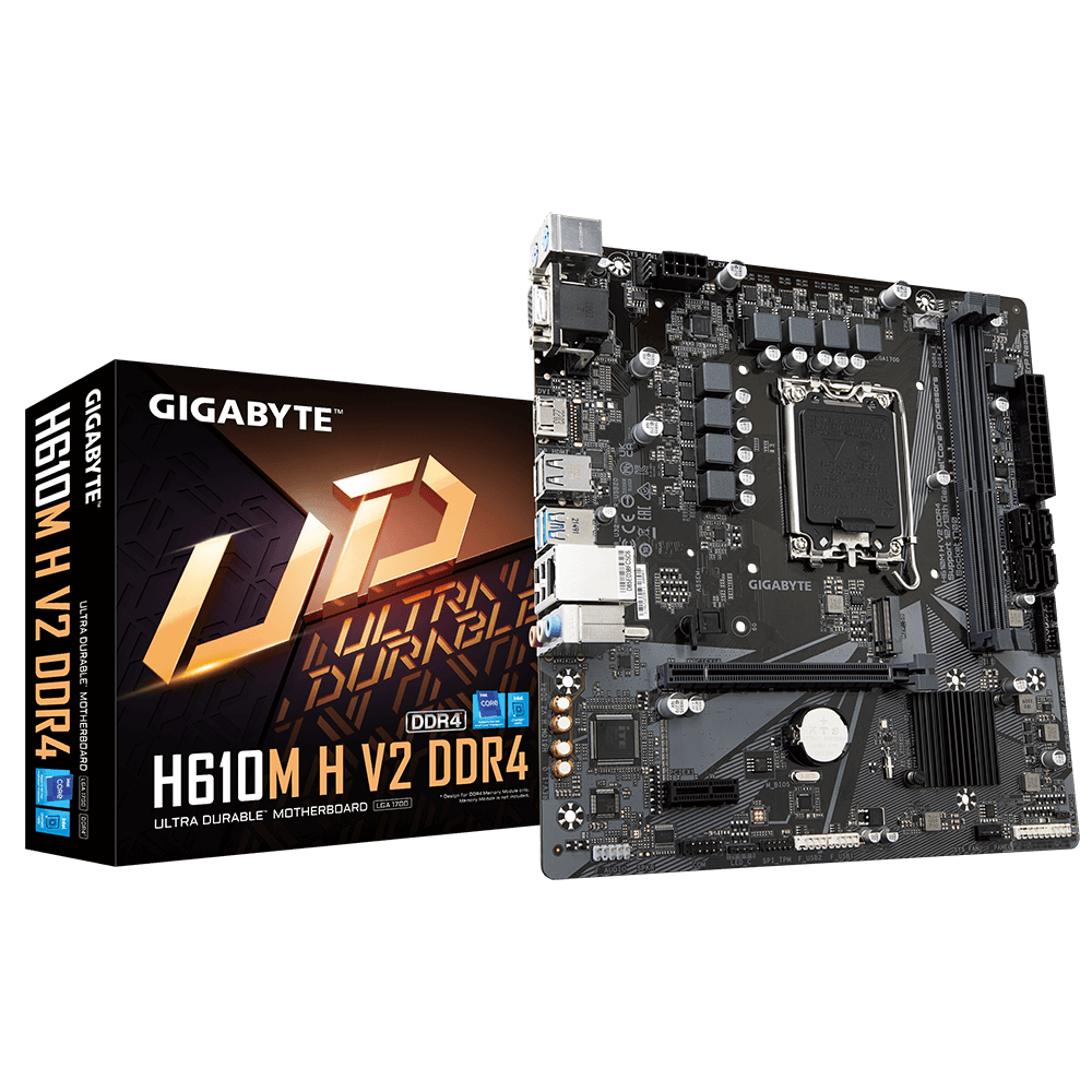 Gigabyte H610M H V2 DDR4 Motherboard 1